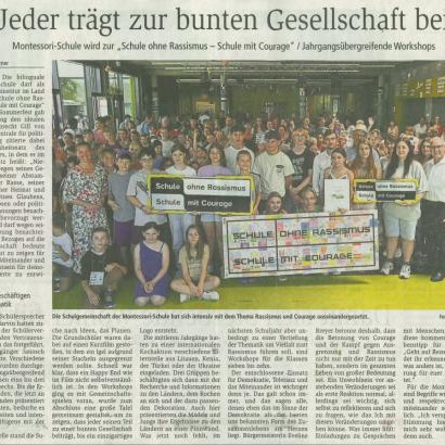 Foto Zeitungsausschnitt